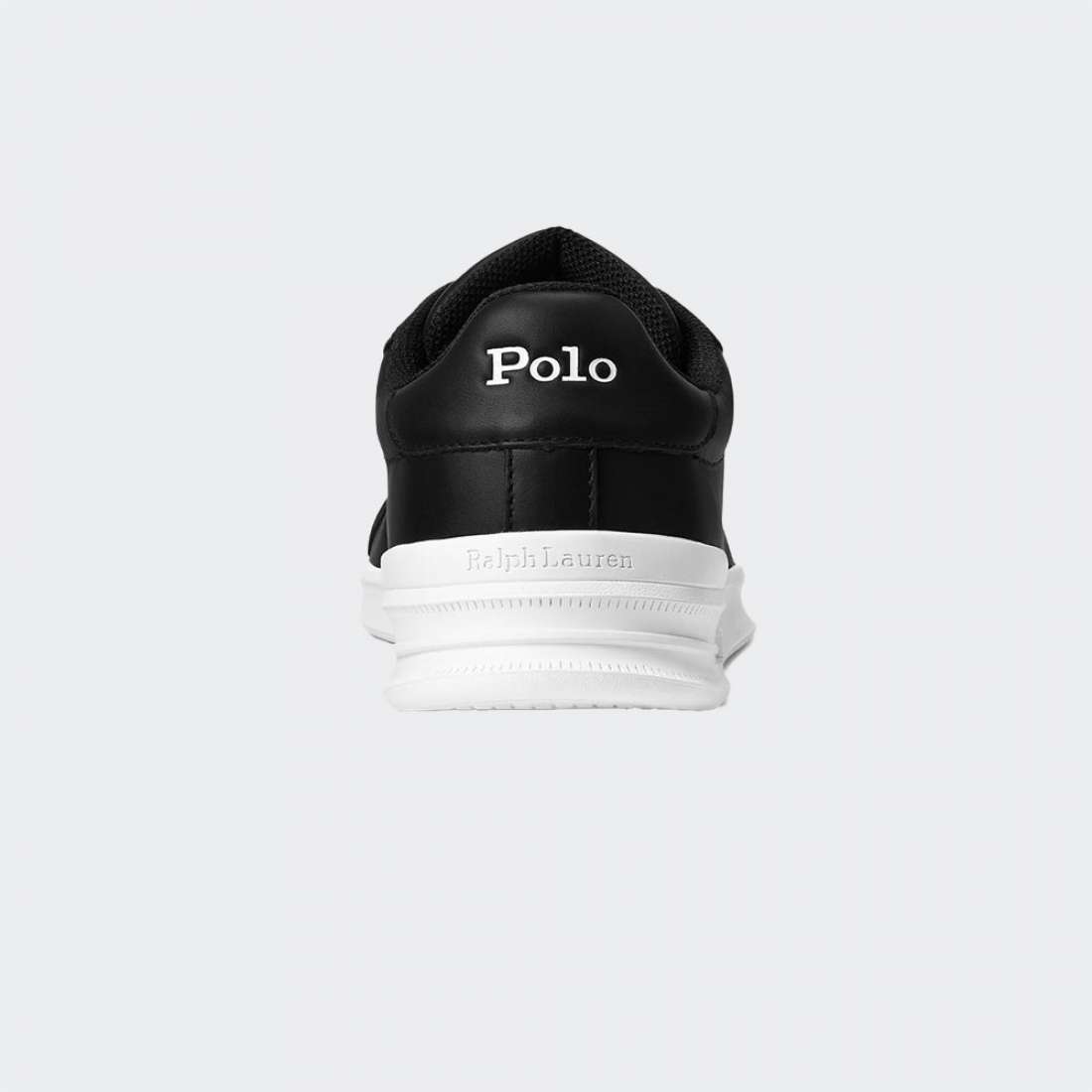 RALPH LAUREN HIGH TOP BLACK/WHITE PP