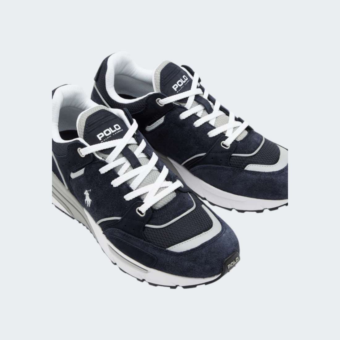 RALPH LAUREN TRACKSTR 275 WHITE/GREY/BLACK