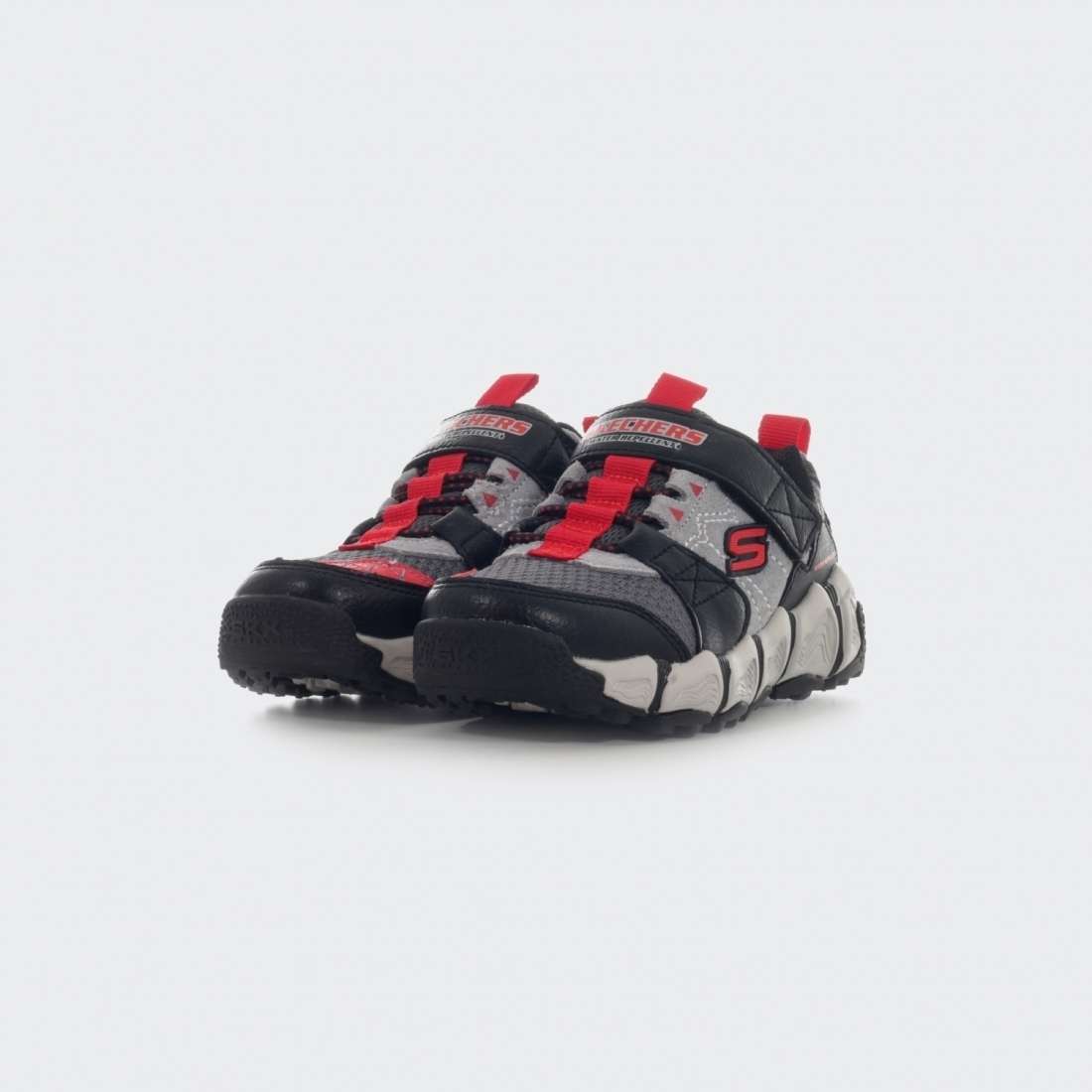 SKECHERS VELOCITREK GREY/RED