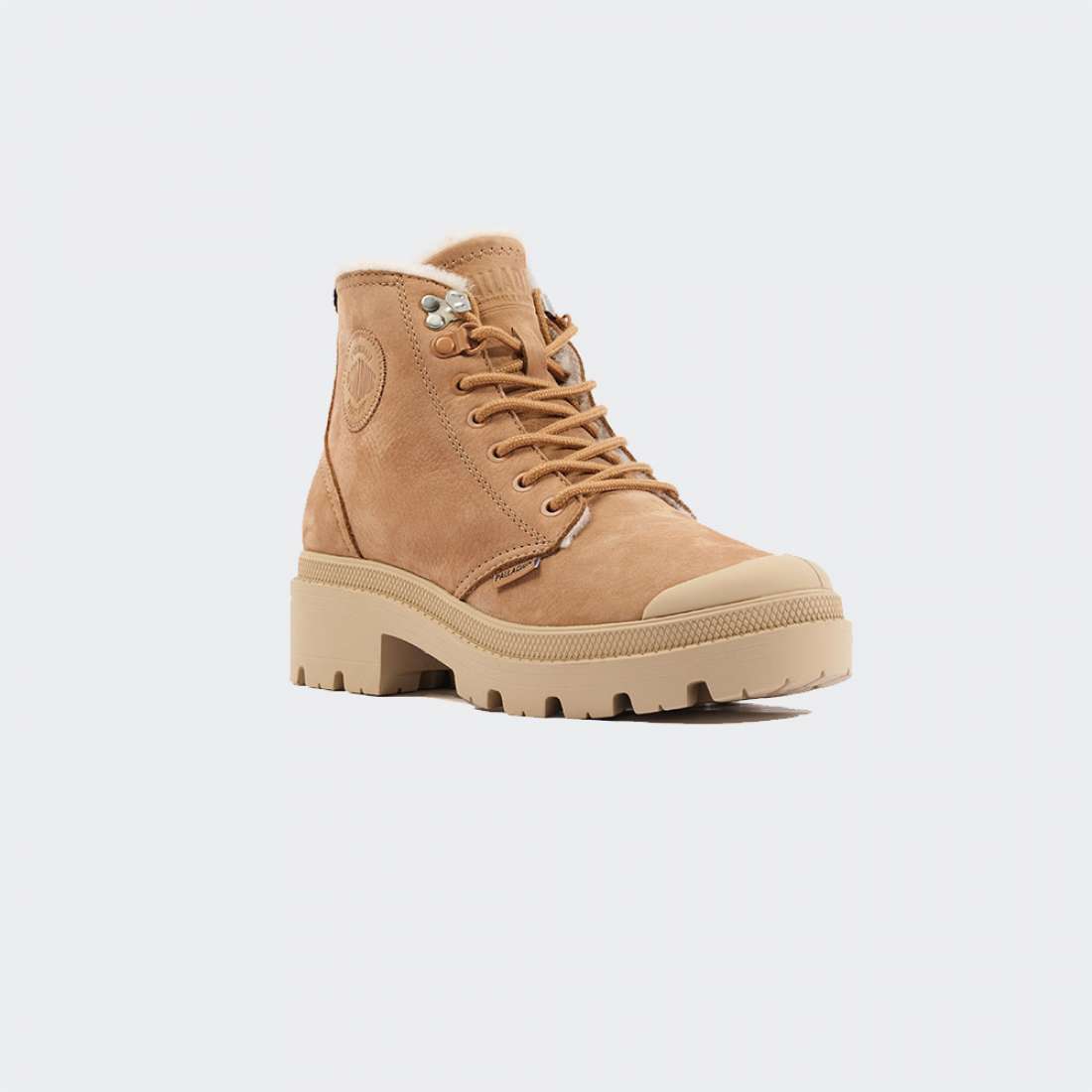 BOTAS PALLADIUM PALLABASE OCHRE TAN/ OCHRE TAN