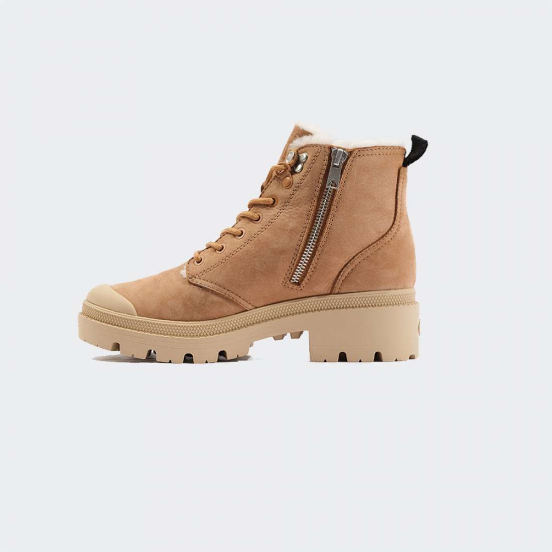 BOTAS PALLADIUM PALLABASE OCHRE TAN/ OCHRE TAN