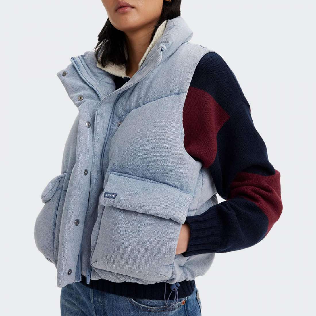 COLETE LEVIS WESTERN BUBBLE VEST