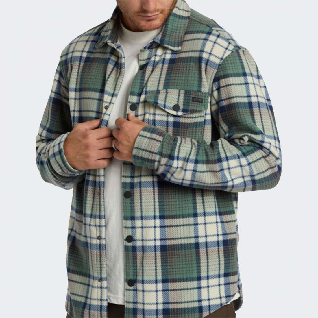 CAMISA BILLABONG FURNACE FLANNEL TAUPE