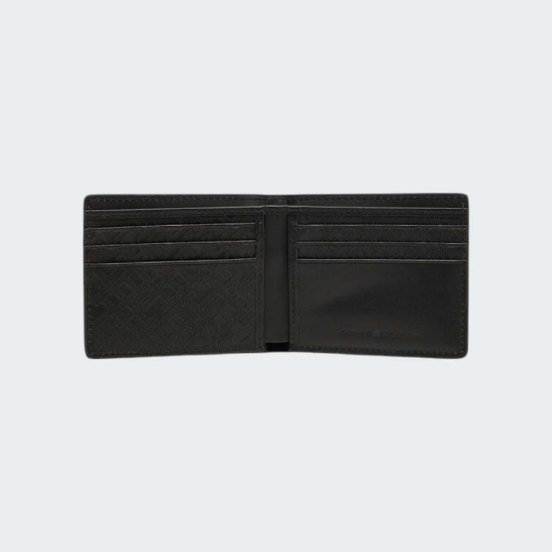 CARTEIRA TOMMY HILFIGER MONOGRAM BLACK