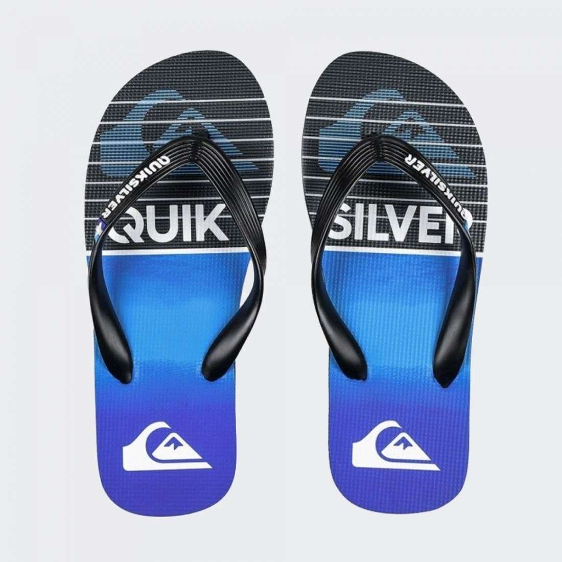 CHINELOS QUIKSILVER MOLOKAI HIGHLINE SLAB BLUE/BLACK