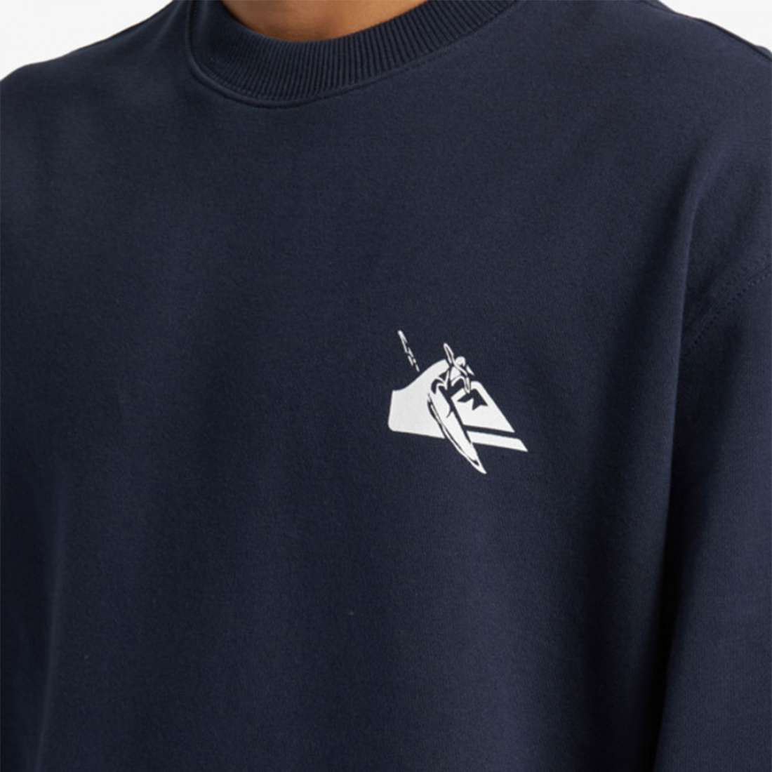 SWEATSHIRT QUIKSILVER DNA PETROGLYPH DARK NAVY