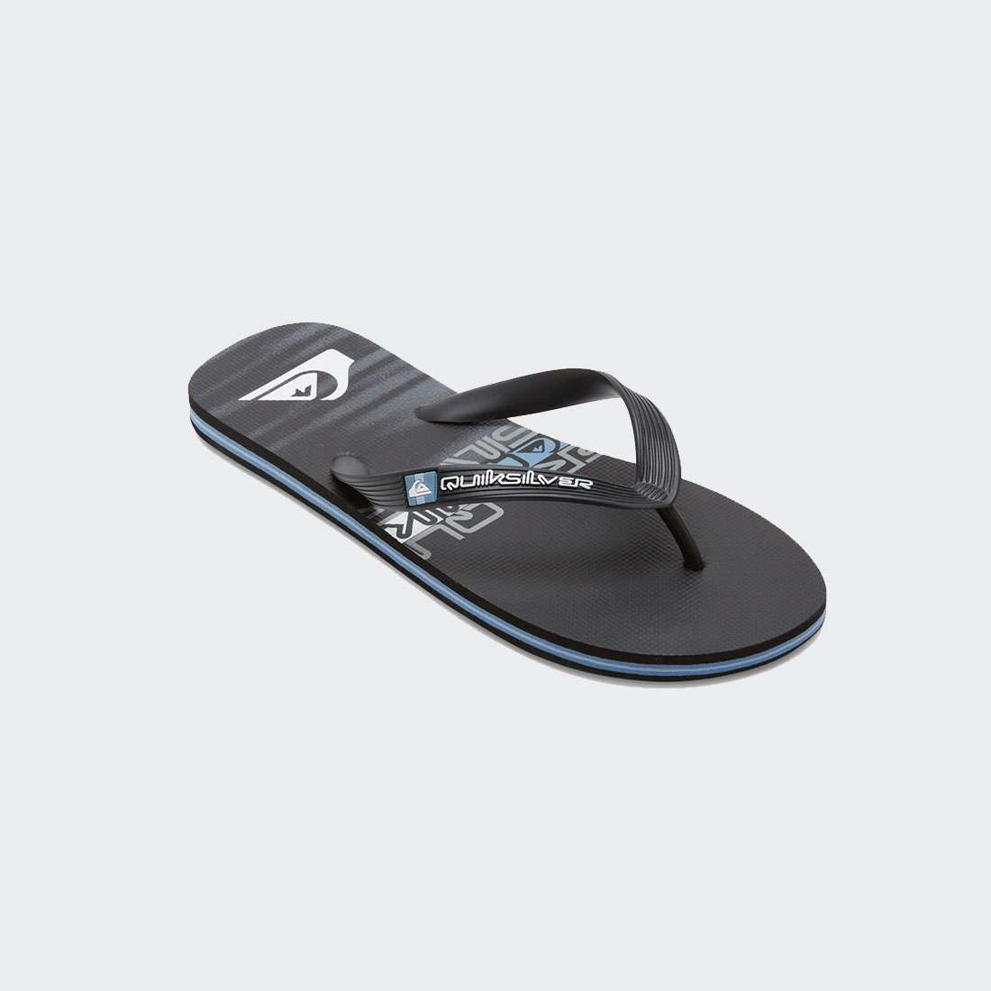 CHINELOS QUIKSILVER MOLOKAI BLACK/BLACK/BLUE