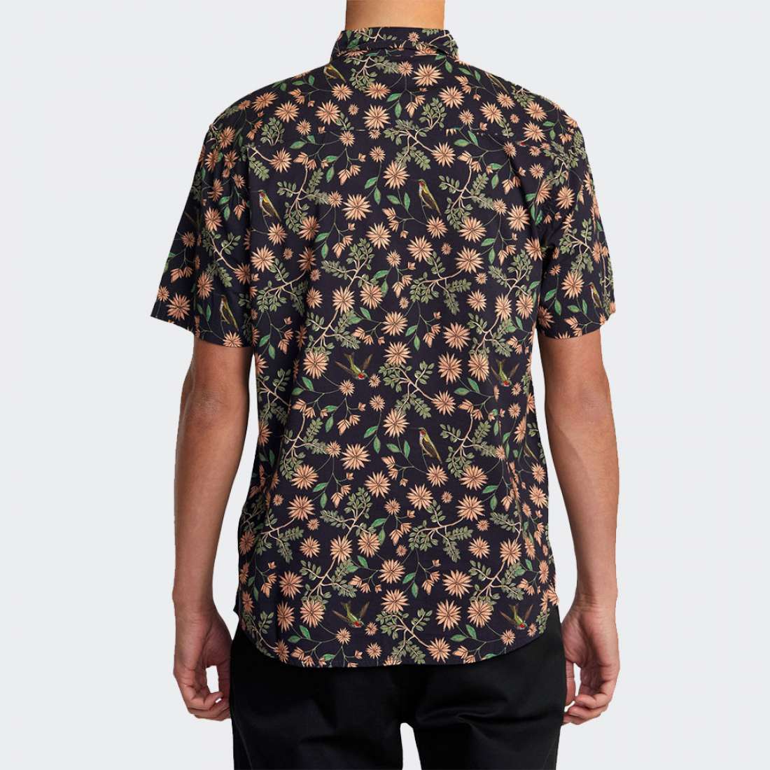 CAMISA RVCA MORNING GLORY GARAGE BLUE