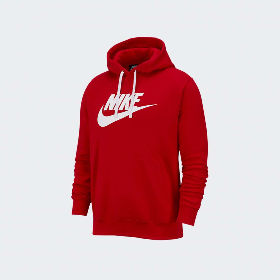 HOODIE NIKE CLUB FLEECE RED