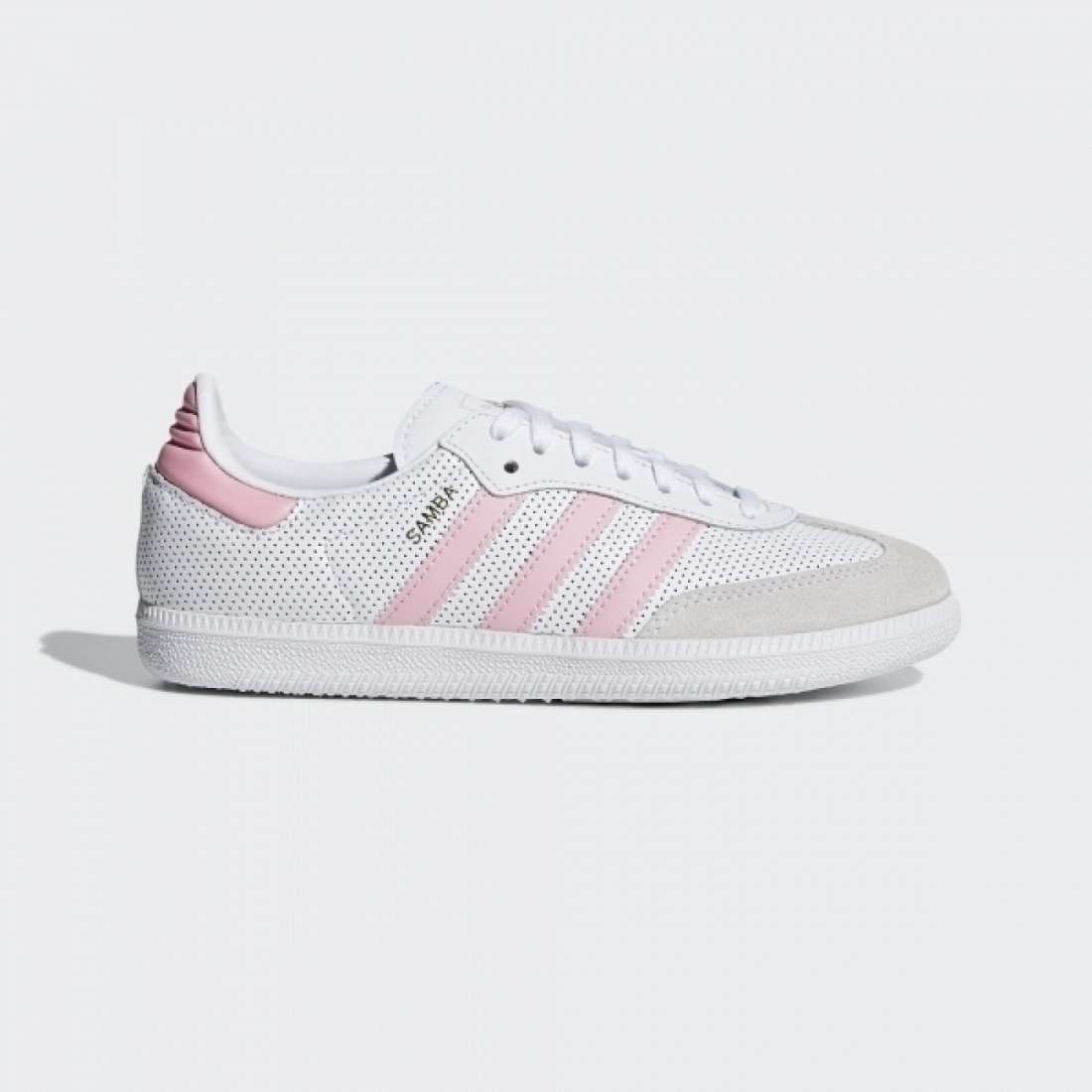 ADIDAS SAMBA OG J WHITE/ROSE