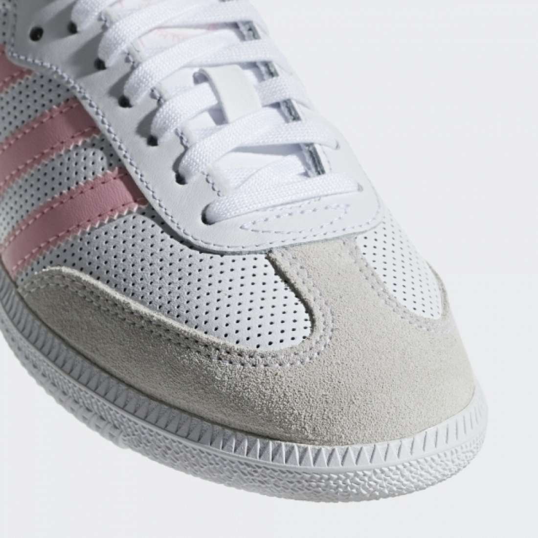 ADIDAS SAMBA OG J WHITE/ROSE