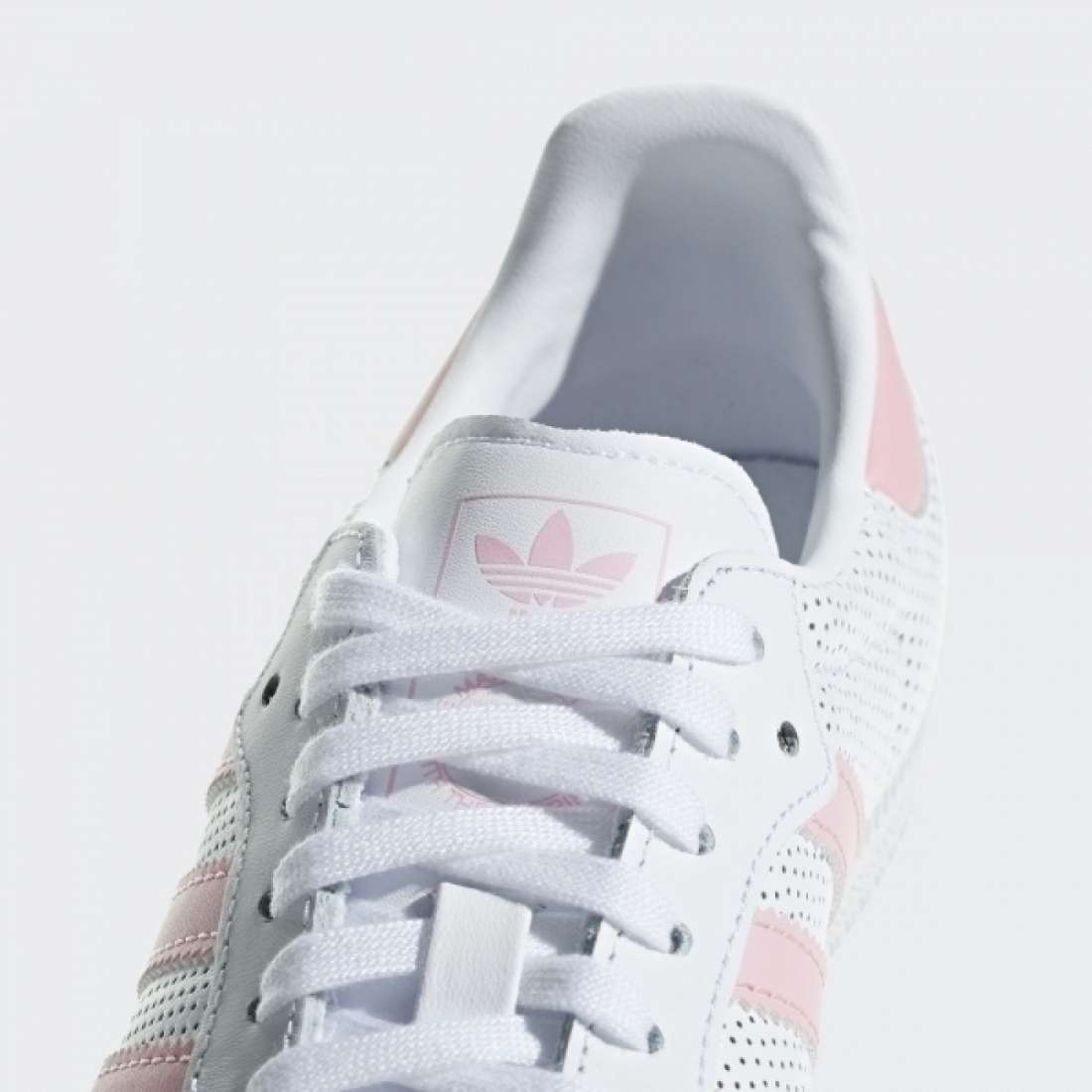 ADIDAS SAMBA OG J WHITE/ROSE