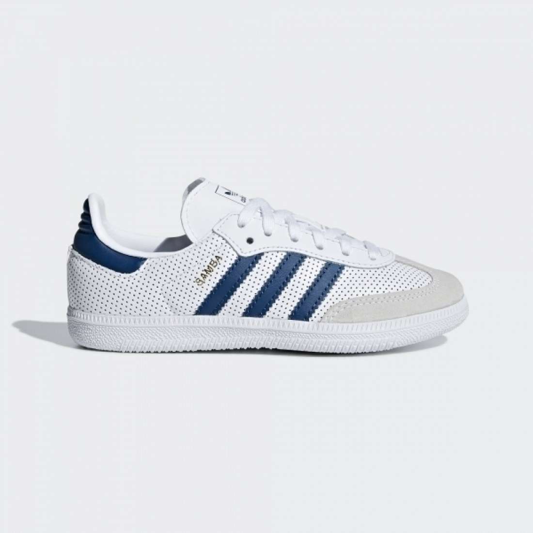 ADIDAS SAMBA OG C WHITE/NAVY