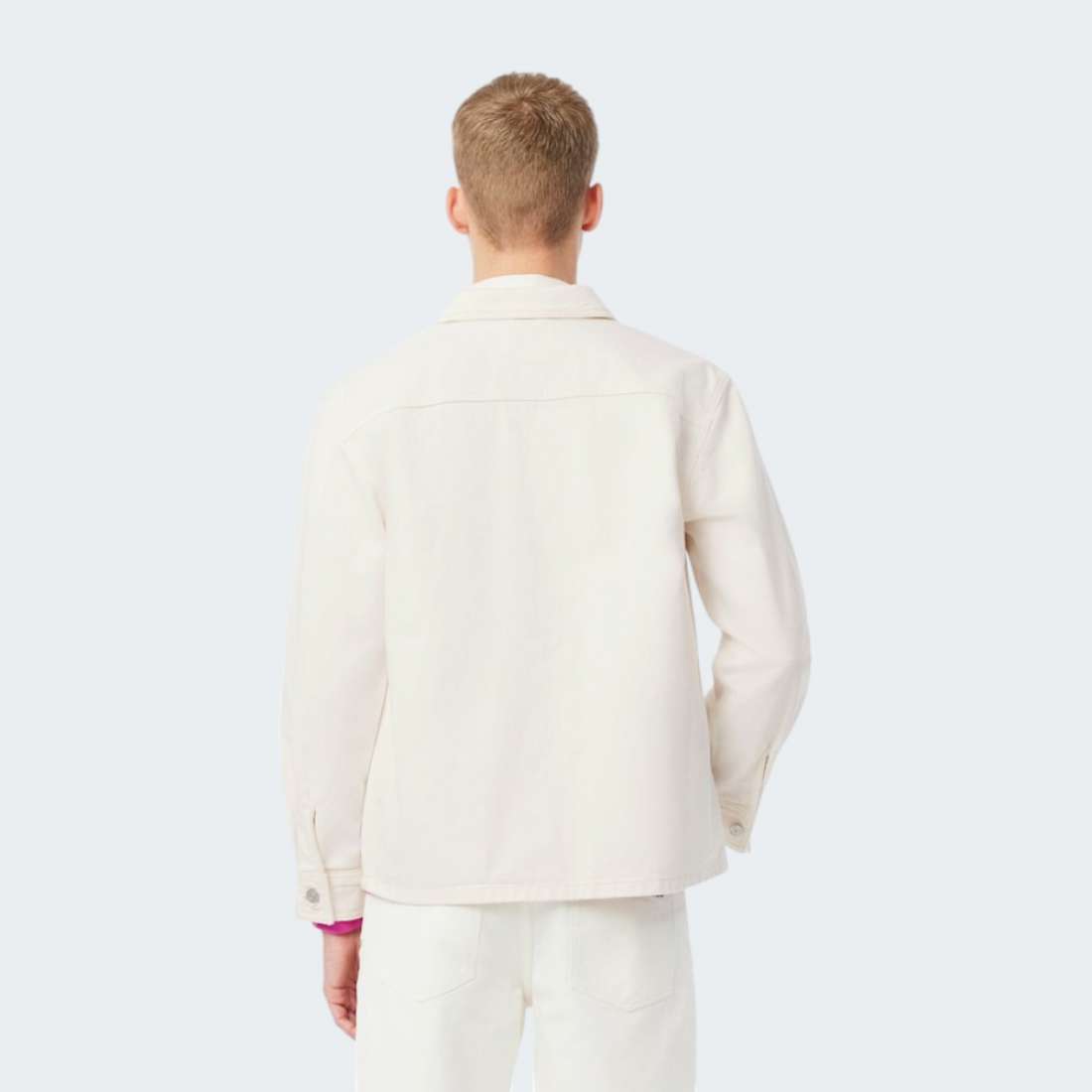 CAMISA LACOSTE WOVEN FLOUR