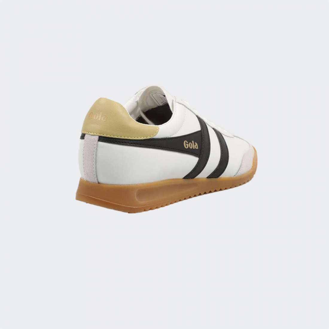 GOLA TORPEDO LEATHER OFF WHITE/BLACK/GOLD