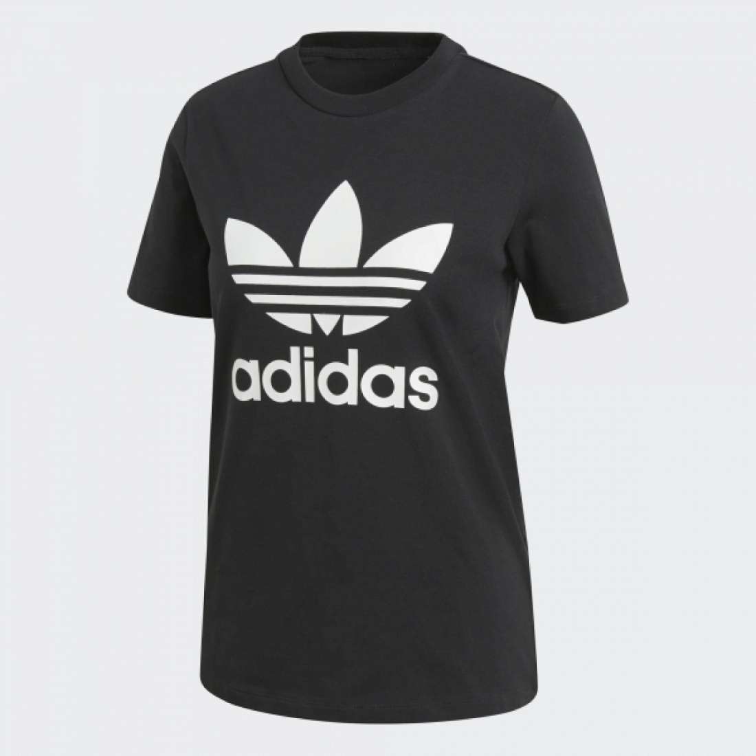 TSHIRT ADIDAS TREFOIL BLACK / WHITE