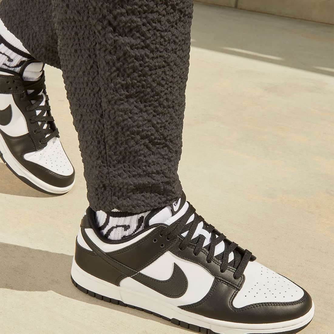 NIKE DUNK LOW RETRO BLACK/WHITE