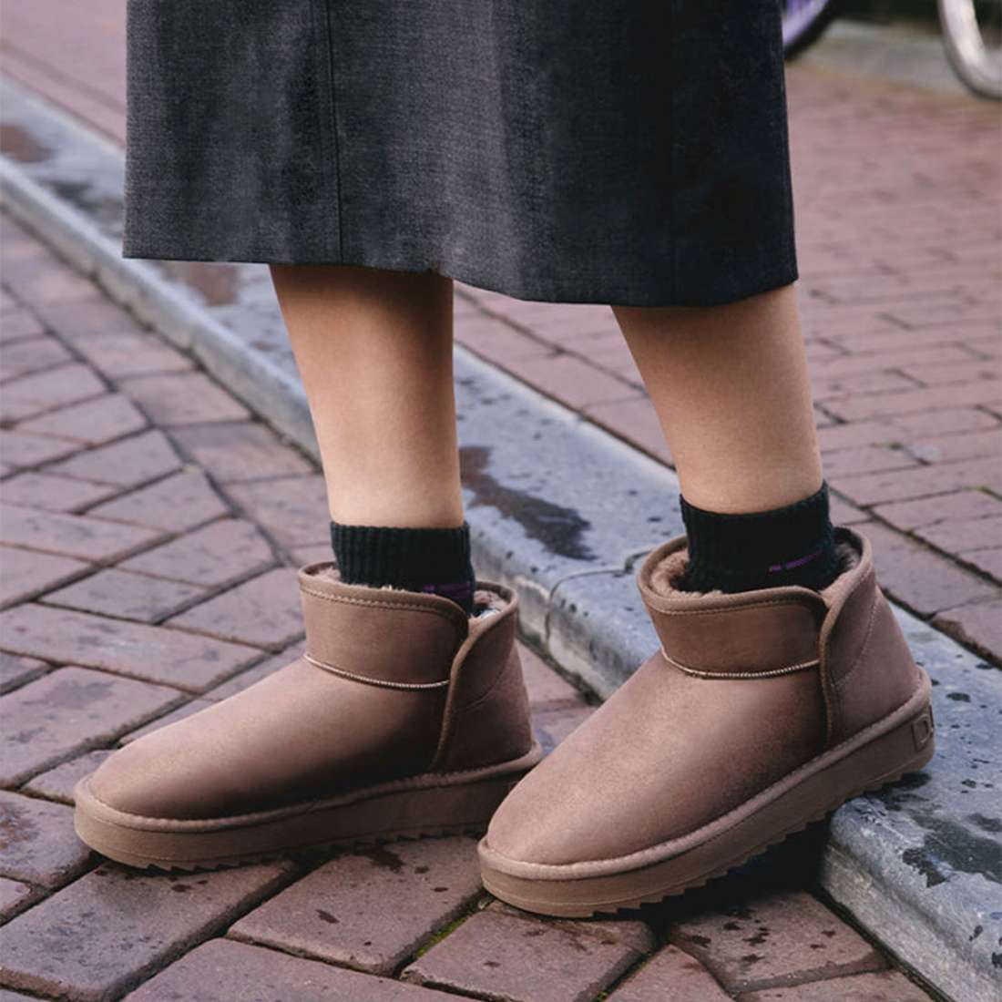 BOTAS D.FRANKLIN NORDIC LOW BASIC TAUPE