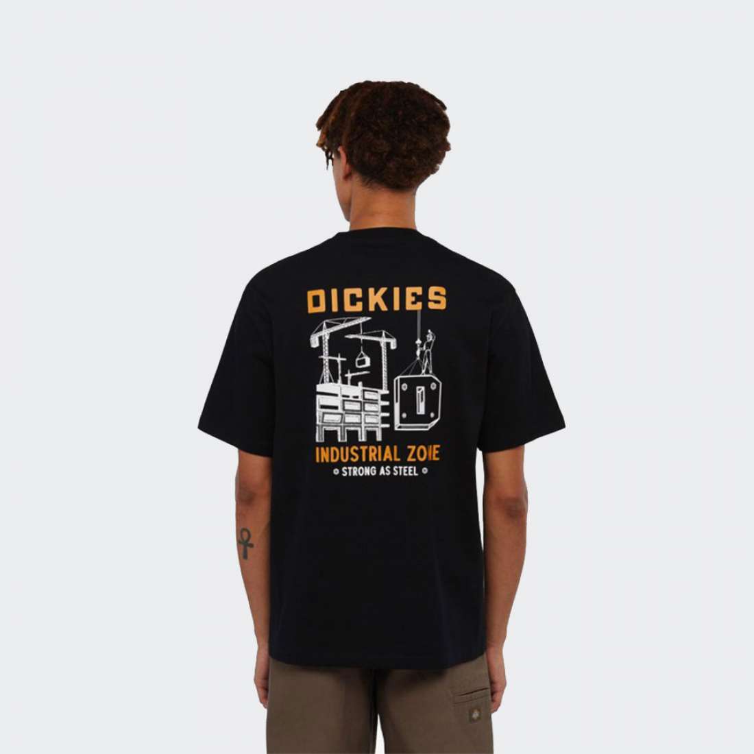 TSHIRT DICKIES INDUSTRIAL ZONE BLACK