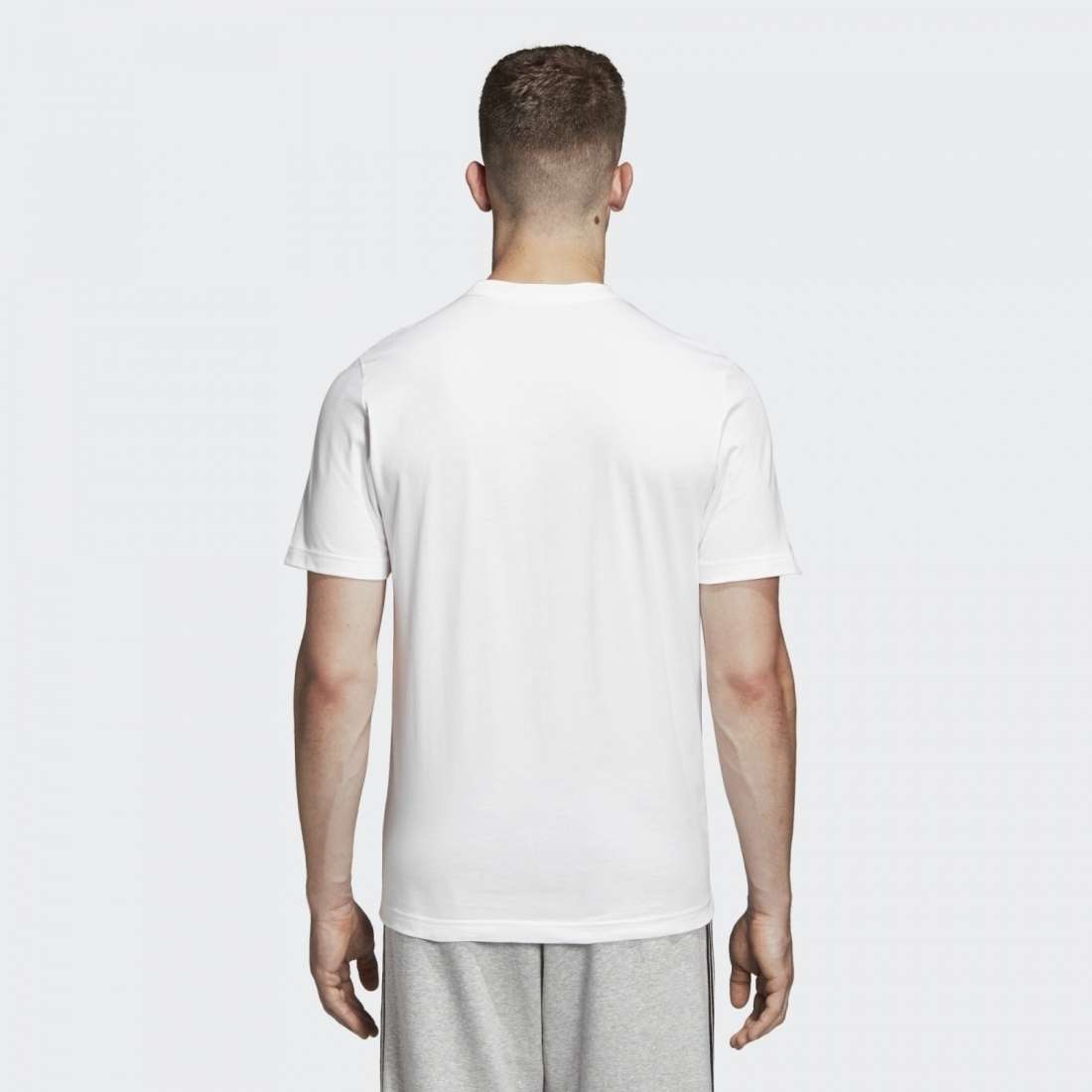 TSHIRT ADIDAS LINEAR ESSENTIALS WHITE/BLACK