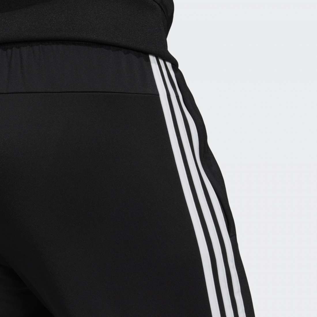 CALÇAS ADIDAS TRICÔ ESSENTIALS 3-STRIPES BLACK/WHITE