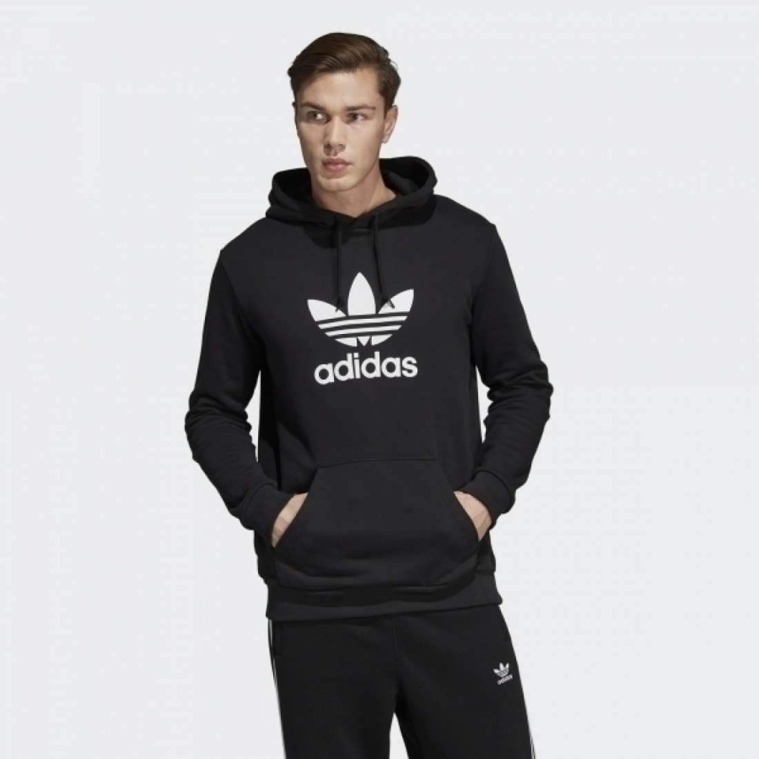 HOODIE ADIDAS TREFOIL BLACK