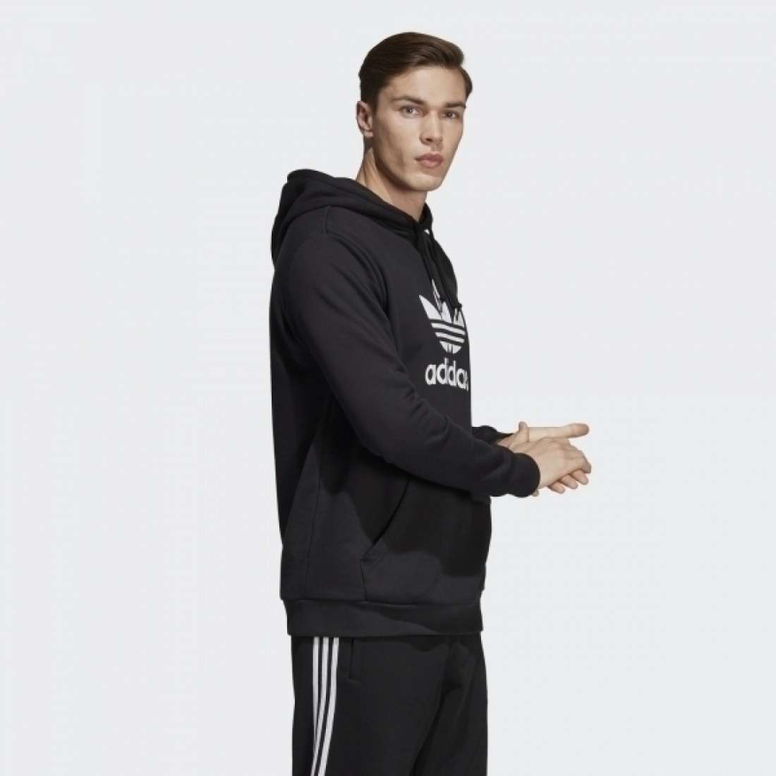 HOODIE ADIDAS TREFOIL BLACK