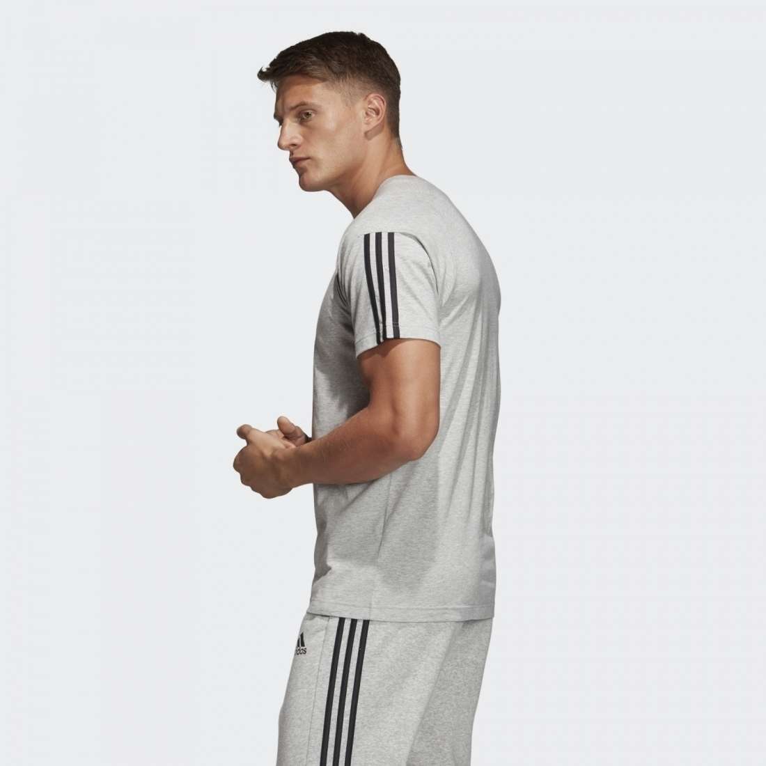 TSHIRT ADIDAS 3-STRIPES MUST HAVES GREY