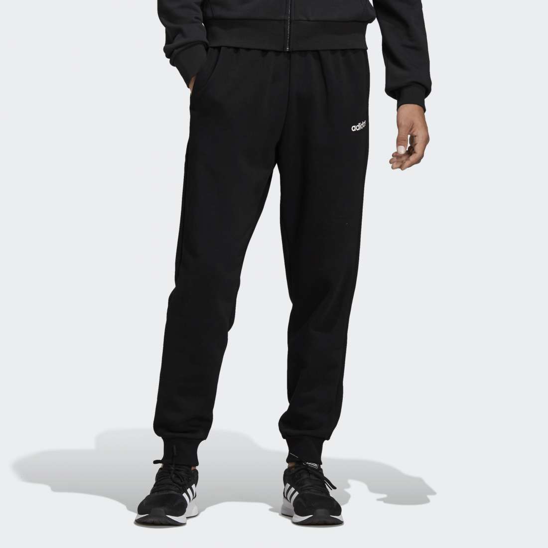 CALÇAS ADIDAS ESSENTIALS PLAIN BLACK