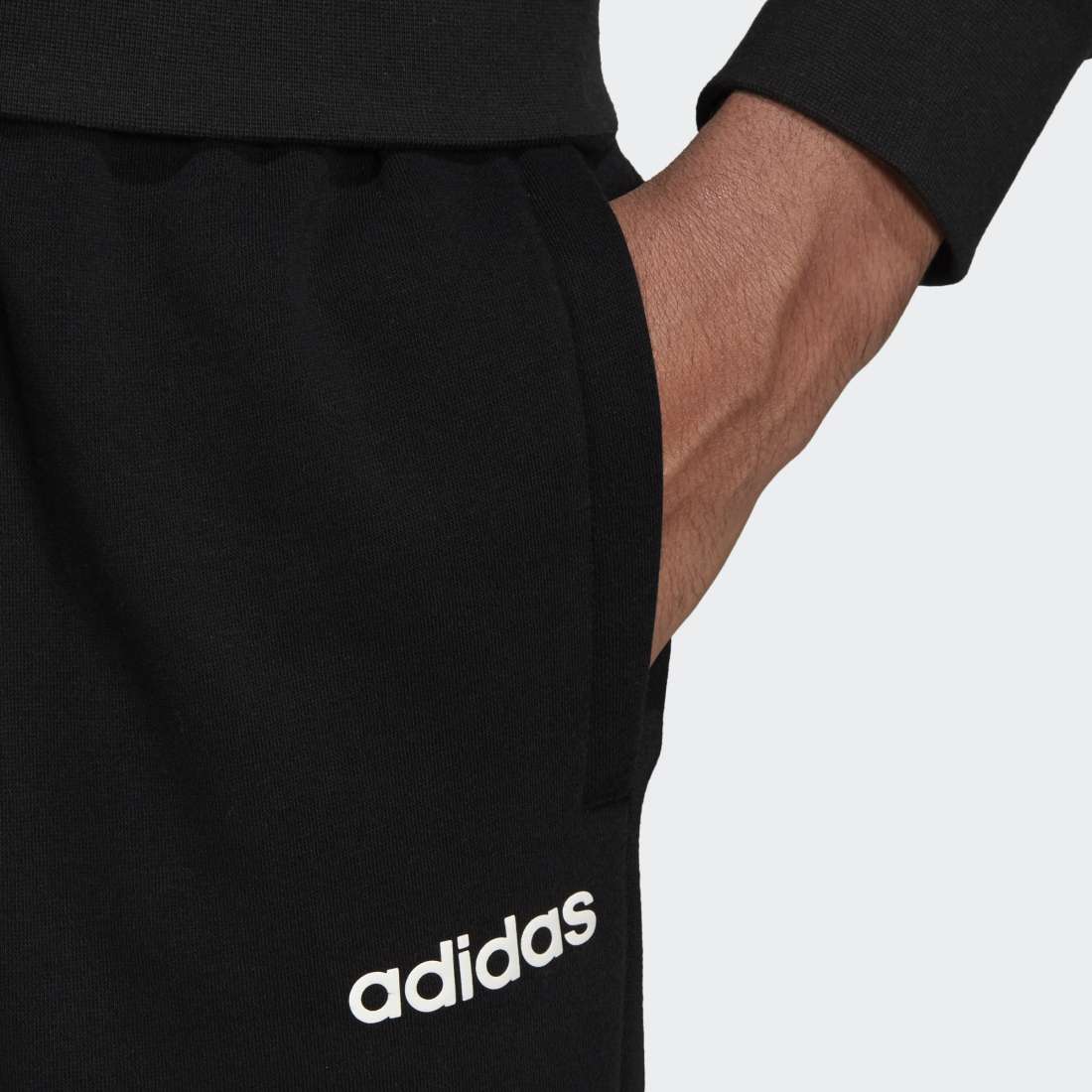 CALÇAS ADIDAS ESSENTIALS PLAIN BLACK