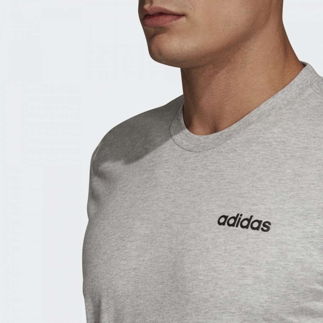 TSHIRT ADIDAS ESSENTIALS  GREY HEATHER / BLACK