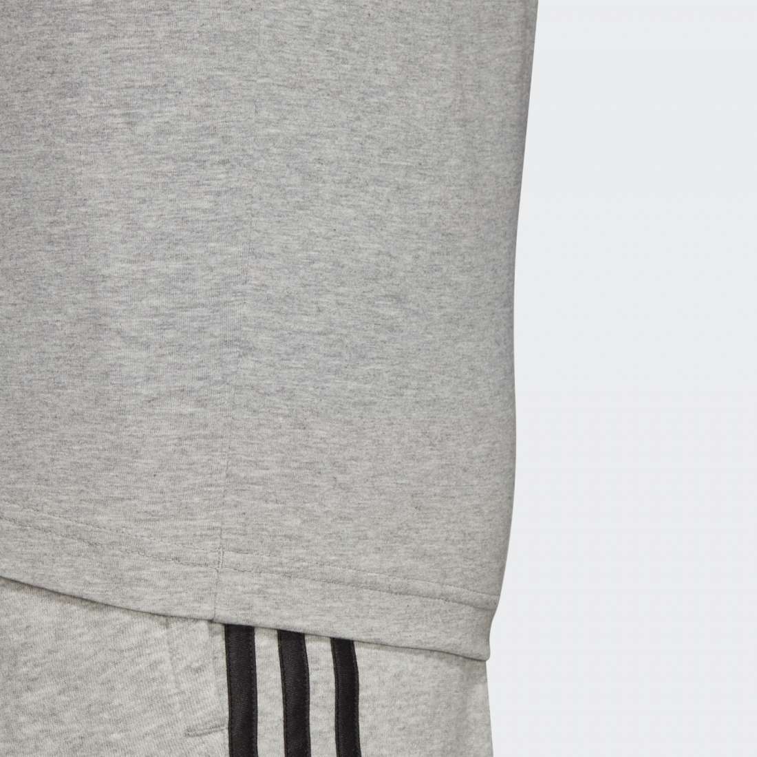 TSHIRT ADIDAS ESSENTIALS  GREY HEATHER / BLACK