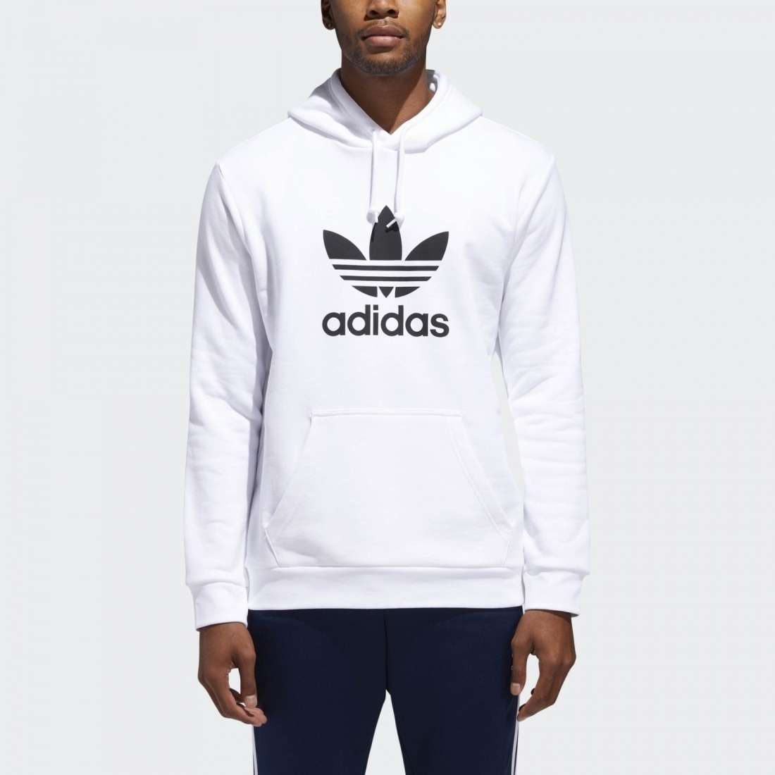 HOODIE ADIDAS TREFOIL WHITE