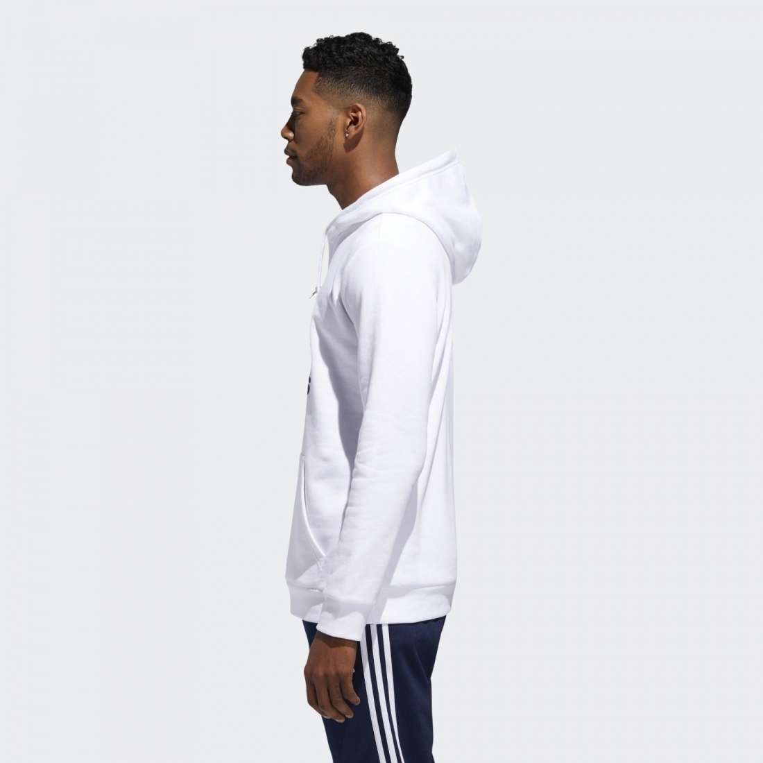 HOODIE ADIDAS TREFOIL WHITE