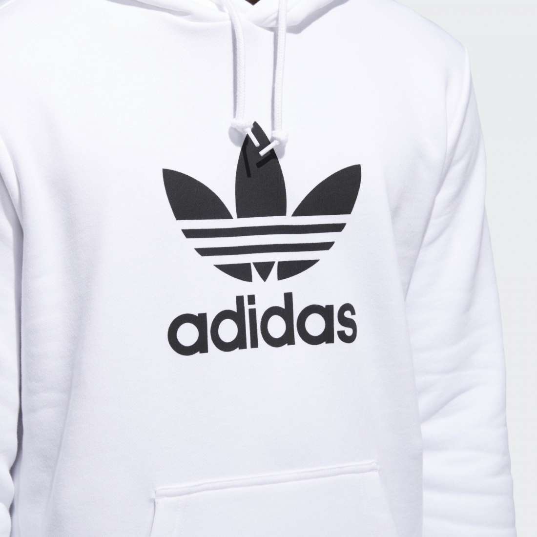 HOODIE ADIDAS TREFOIL WHITE