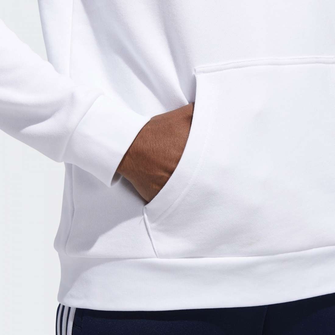 HOODIE ADIDAS TREFOIL WHITE