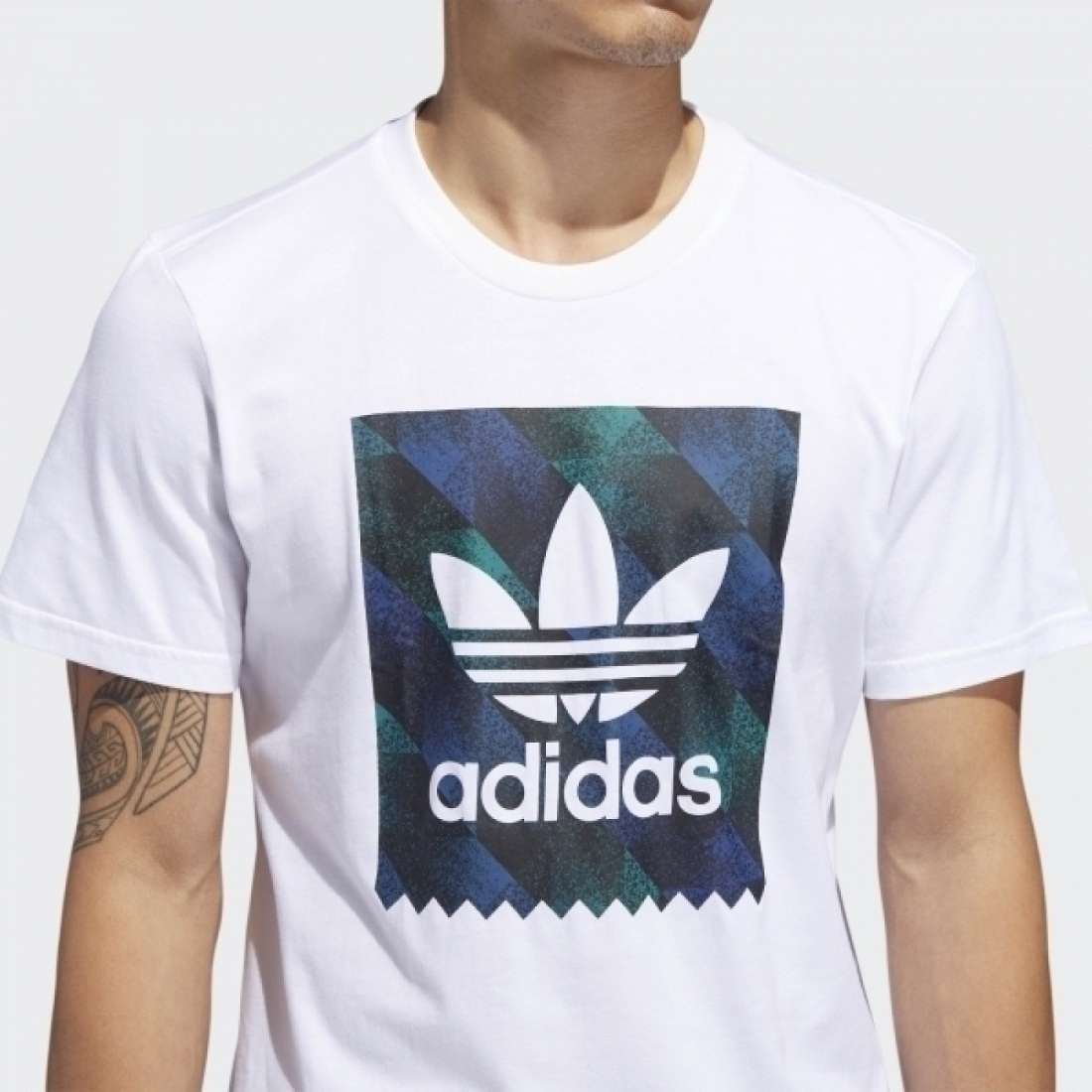 TSHIRT ADIDAS TOWNING BB LOGO TEE WHITE