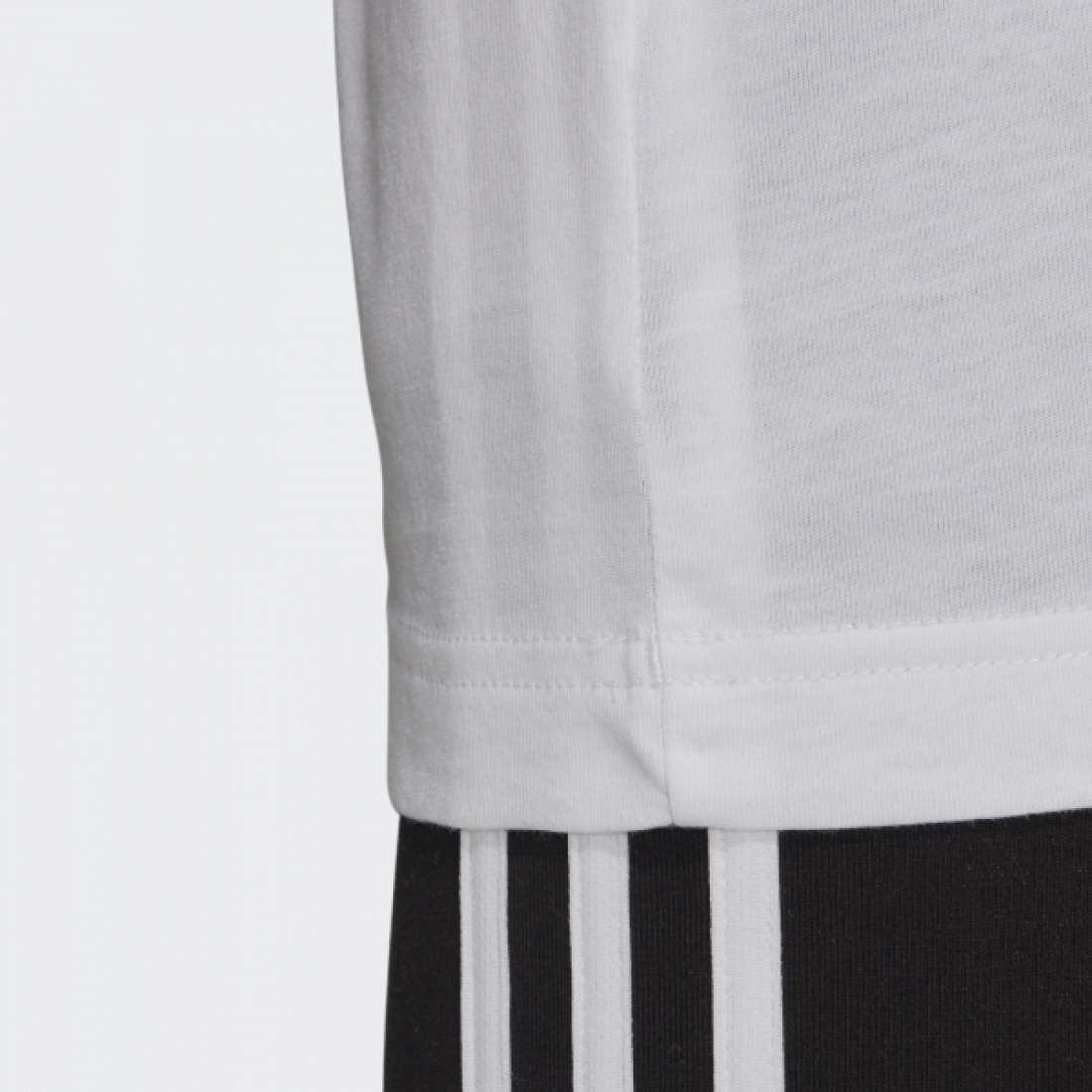 TSHIRT ADIDAS LINEAR ESSENTIALS WHITE/BLACK