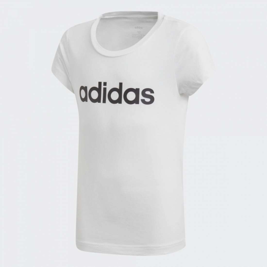 TSHIRT ADIDAS LINEAR ESSENTIALS WHITE/BLACK