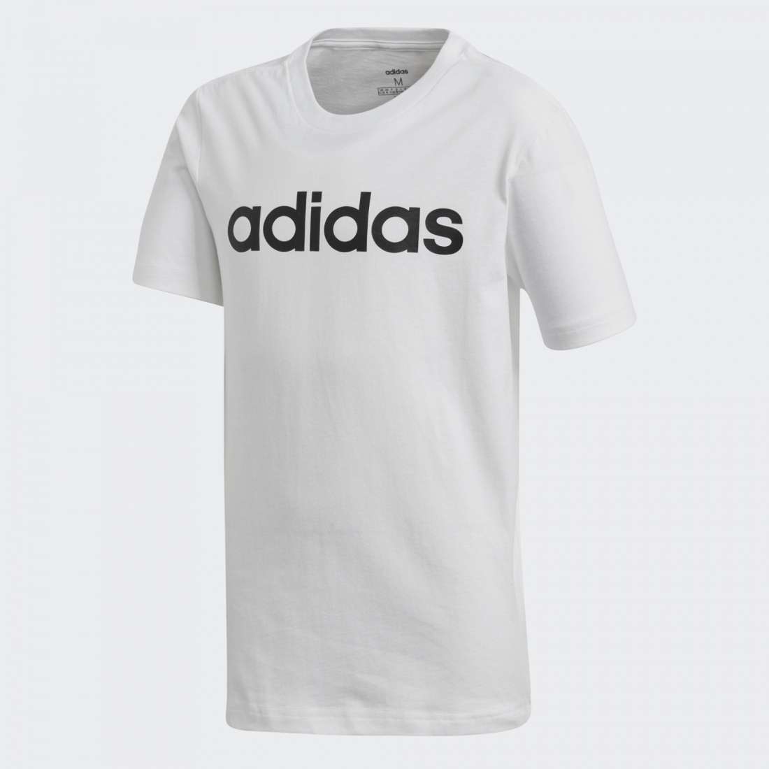 TSHIRT ADIDAS ESSENTIALS LINEAR LOGO K WHITE/BLACK