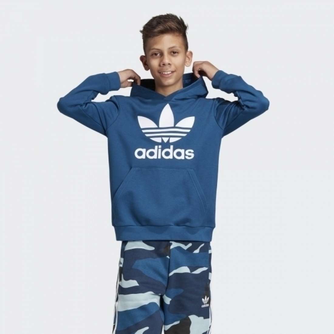 HOODIE ADIDAS TREFOIL BLUE