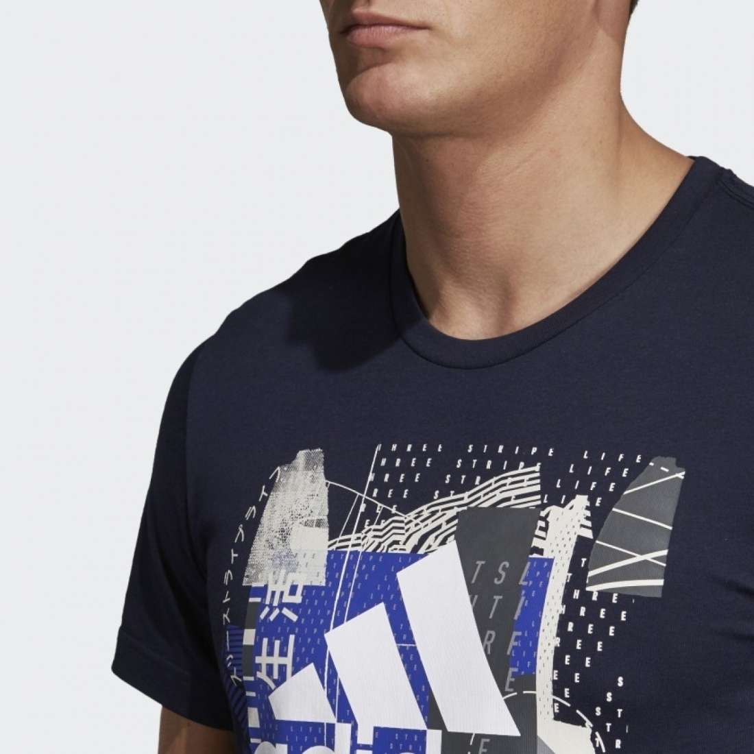 TSHIRT ADIDAS GRAPHIC 2 NAVY