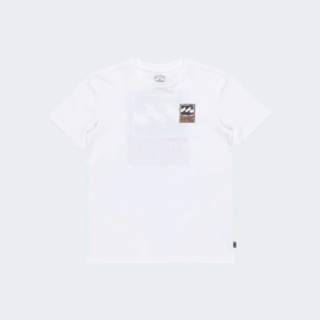 TSHIRT BILLABONG STAMP WHITE