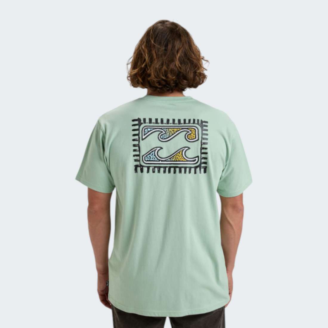 TSHIRT BILLABONG CRAYON WAVE SEAFOAM