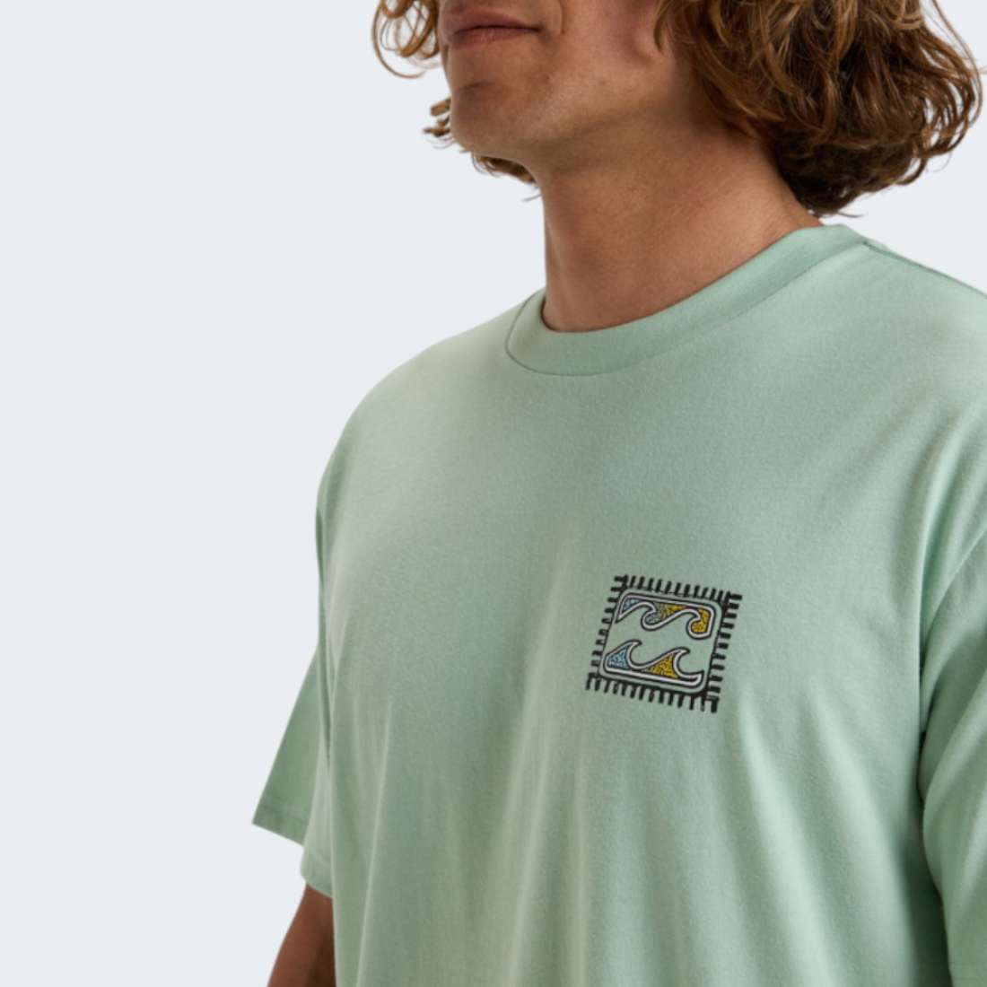 TSHIRT BILLABONG CRAYON WAVE SEAFOAM