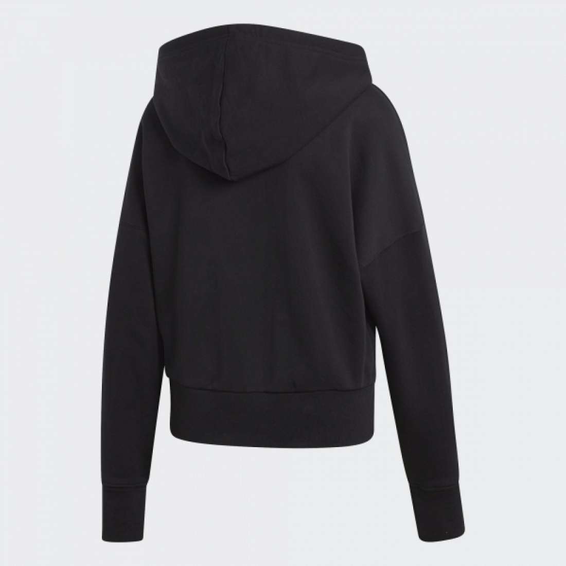 HOODIE ADIDAS CROPPED BLACK