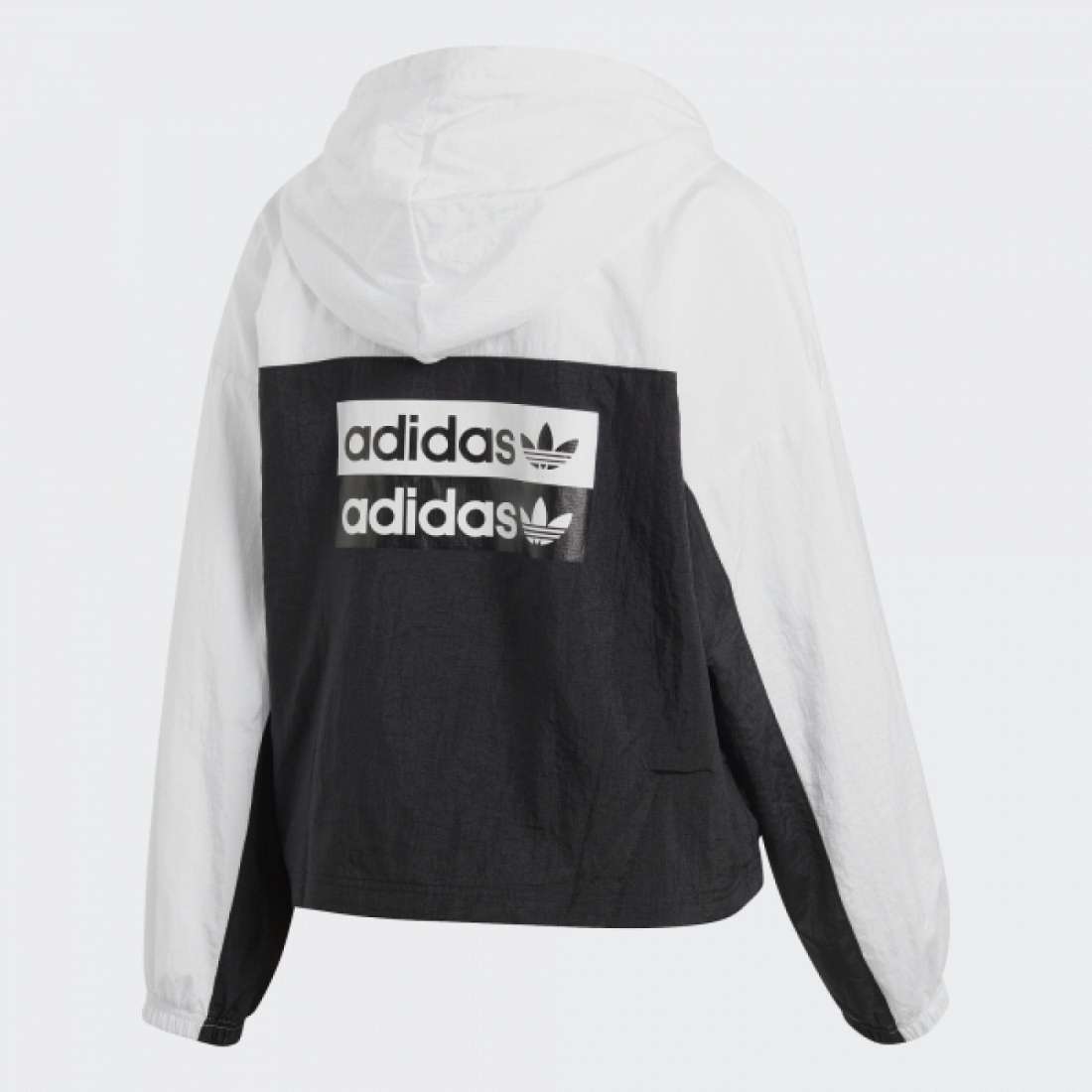 HOODIE ADIDAS WINBREAKER WHITE / BLACK