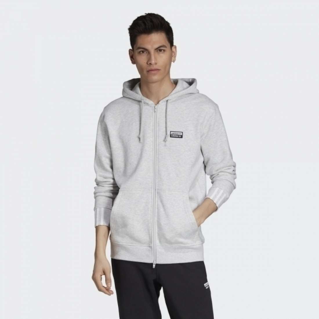 CASACO ADIDAS VOCAL FULL ZIP WHITE