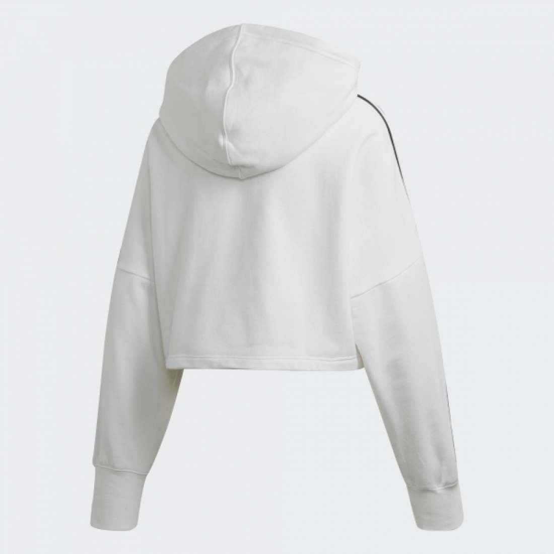 HOODIE ADIDAS CROPPED WHITE