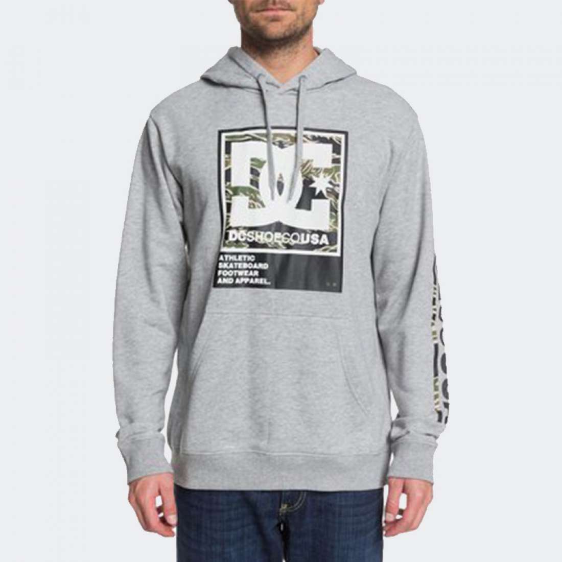 HOODIE DC ARAKANA GREY HEATHER